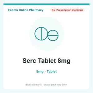 Serc Tablet 8mg