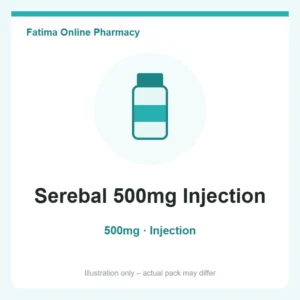 Serebal 500mg Injection