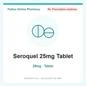Seroquel 25mg Tablet