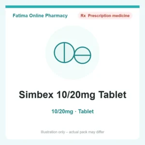 Simbex 10/20mg Tablet