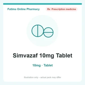 Simvazaf 10mg Tablet