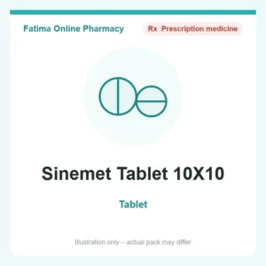 Sinemet Tablet 10X10