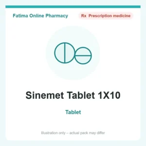 Sinemet Tablet 1X10