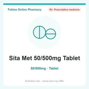 Sita Met 50/500mg Tablet