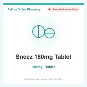 Sneez 180mg Tablet