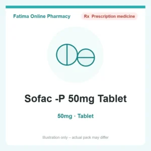 Sofac -P 50mg Tablet