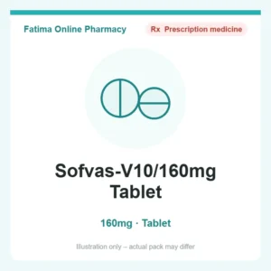 Sofvas-V10/160mg Tablet