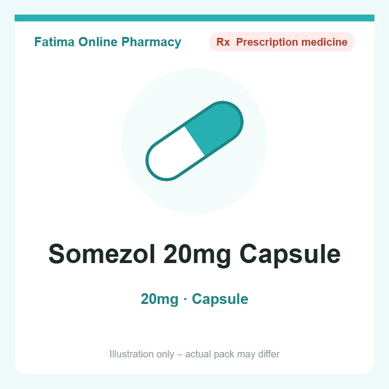 somezol 20mg capsule Somezol 20mg Capsule
