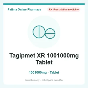 Tagipmet XR 1001000mg Tablet