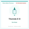 Tilomide E D – eye drops