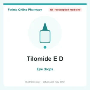 Tilomide E D – eye drops