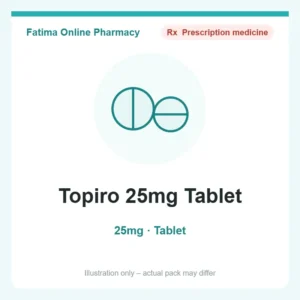 Topiro 25mg Tablet