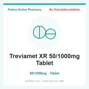 Treviamet XR 50/1000mg Tablet
