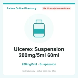Ulcerex Suspension 200mg/5ml 60ml