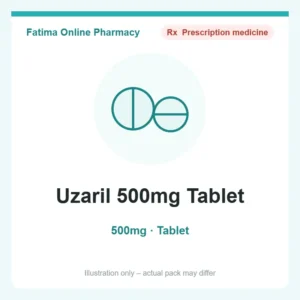 Uzaril 500mg Tablet