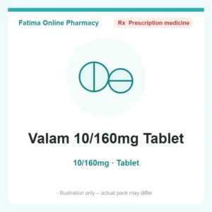 Valam 10/160mg Tablet