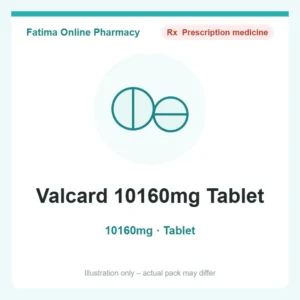Valcard 10160mg Tablet
