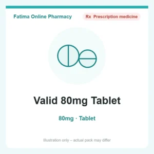 Valid 80mg Tablet