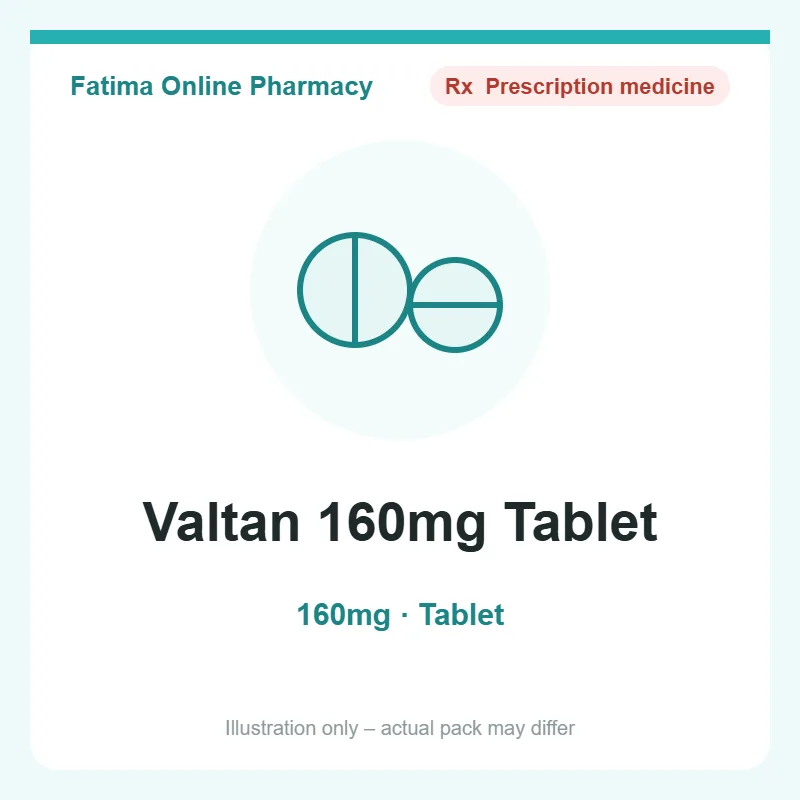 valtan 160mg tablet Valtan 160mg Tablet