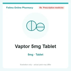 Vaptor 5mg Tablet