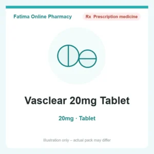 Vasclear 20mg Tablet
