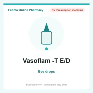 Vasoflam -T E/D – eye drops