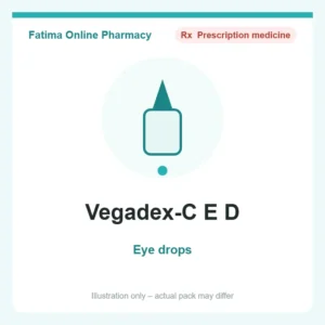 Vegadex-C E D – eye drops