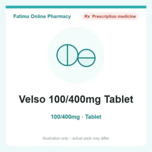 Velso 100/400mg Tablet