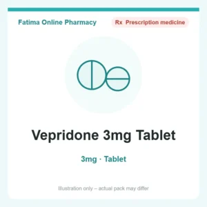 Vepridone 3mg Tablet