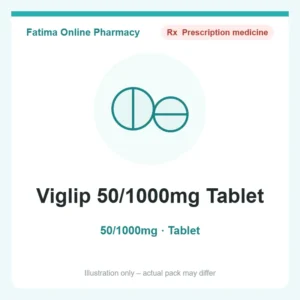 Viglip 50/1000mg Tablet