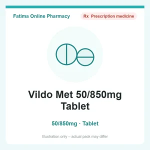 Vildo Met 50/850mg Tablet