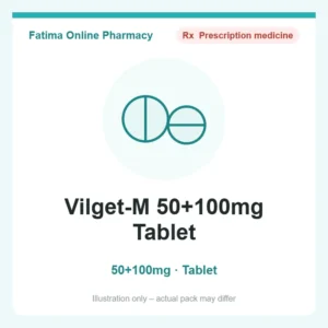 Vilget-M 50+100mg Tablet