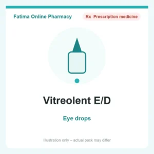 Vitreolent E/D – eye drops