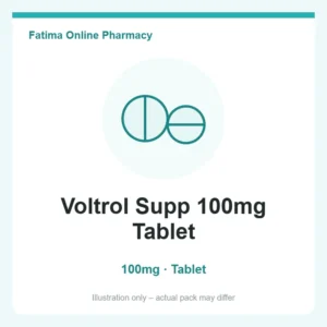 Voltrol Supp 100mg Tablet