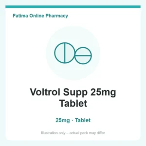 Voltrol Supp 25mg Tablet
