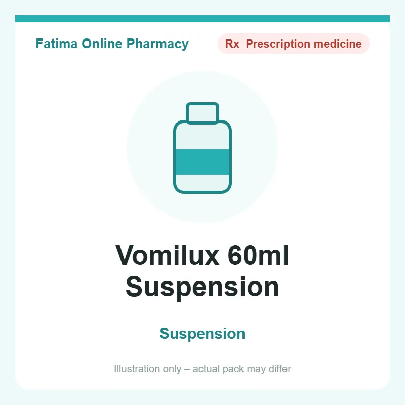 vomilux 60ml susp Vomilux 60ml Suspension