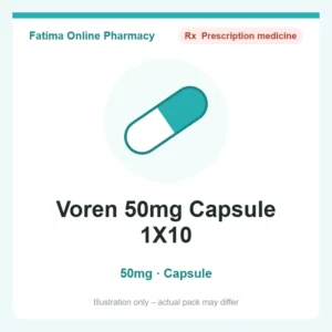 Voren 50mg Capsule 1X10