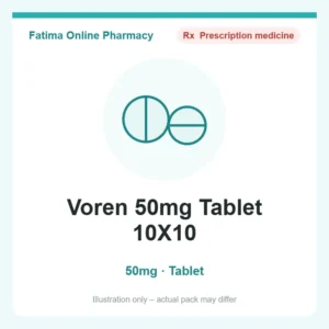Voren 50mg Tablet 10X10