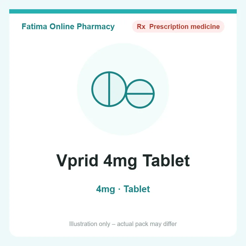 vprid 4mg tablet Vprid 4mg Tablet