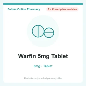 Warfin 5mg Tablet