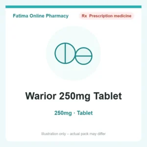 Warior 250mg Tablet