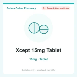 Xcept 15mg Tablet