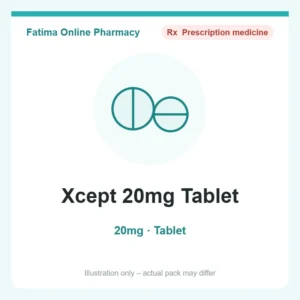 Xcept 20mg Tablet