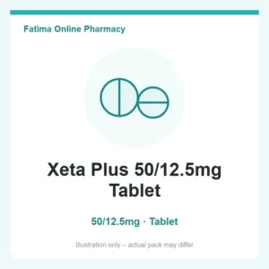 Xeta Plus 50/12.5mg Tablet
