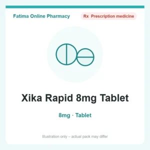 Xika Rapid 8mg Tablet