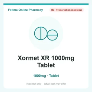 Xormet XR 1000mg Tablet