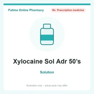 Xylocaine Sol Adr 50’s – solution