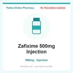 Zafixime 500mg Injection
