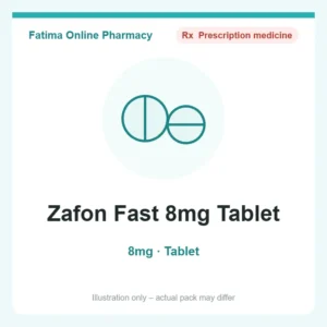 Zafon Fast 8mg Tablet