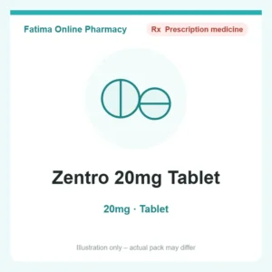 Zentro 20mg Tablet